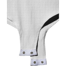 Load image into Gallery viewer, LE3NO Womens Scoop Neck Ribbed Knit Henley Top