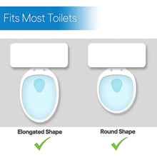 Load image into Gallery viewer, RMS Raised Toilet Seat - 5 Inch Elevated Riser with Adjustable Padded Arms - Toilet Safety Seat for Elongated or Standard Commode