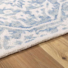 Load image into Gallery viewer, Gagebrook Blue Wool Area Rug