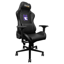 Load image into Gallery viewer, Xpression Pro Gaming Chair with Northwestern Wildcats Logo