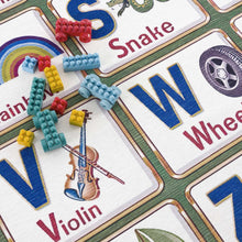 Load image into Gallery viewer, Osric Colorful Alphabet Washable Kids Rug - Clearance