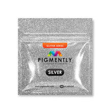 Load image into Gallery viewer, Silver Glitter Epoxy Powder Pigment