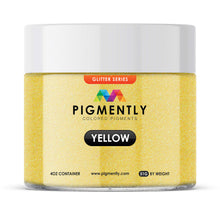 Load image into Gallery viewer, Yellow Glitter Epoxy Powder Pigment