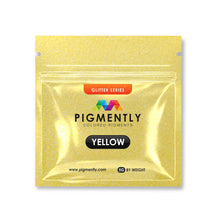 Load image into Gallery viewer, Yellow Glitter Epoxy Powder Pigment