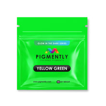 Load image into Gallery viewer, Yellow/Green Glow in the Dark Epoxy Powder Pigment