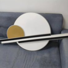 Load image into Gallery viewer, Black/Gold Modern Outdoor Waterproof Aluminum LED Wall lamp For Garden