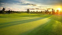 Load image into Gallery viewer, Golf Course Wallpaper. Sunset Over Golf Course. #6747
