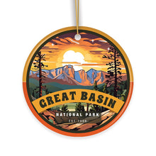 Carregar imagem no visualizador da galeria, Great Basin National Park Retro Ornament, Nevada Traveler Souvenir and Gift