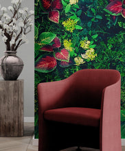 Load image into Gallery viewer, Greenery Jungle Bush Wallpaper Mural. Tropical Leaves / Fern Wallpaper. #6765
