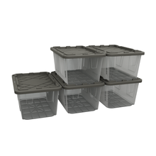 Carregar imagem no visualizador da galeria, 27 Gallon Storage Bins - Set of 5