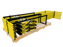 Cargar imagen en el visor de la galería, Frontline Guardrail System Non-Penetrating Complete 100' Kit - OSHA Compliant