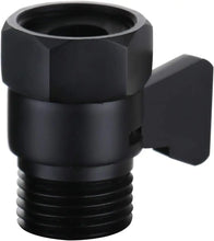 Cargar imagen en el visor de la galería, Water Flow Control Valve Brass G1/2 shower Flow Restrictor Adjustable Water Volume for HandHeld Shower Head Shut Off Valve