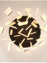 Carregar imagem no visualizador da galeria, 12 Lights -Luxury modern LED chandelier for staircase, lobby, living room, stairwell