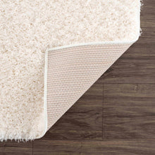 Cargar imagen en el visor de la galería, Faina Solid Cream Shag Rug Washable