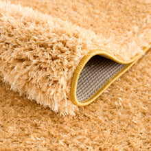 Carregar imagem no visualizador da galeria, Faina Gold Yellow Washable Shag Rug