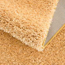 Carregar imagem no visualizador da galeria, Faina Gold Yellow Washable Shag Rug