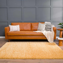 Carregar imagem no visualizador da galeria, Faina Gold Yellow Washable Shag Rug