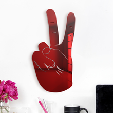 Carregar imagem no visualizador da galeria, Peace Sign Hand Silhouette