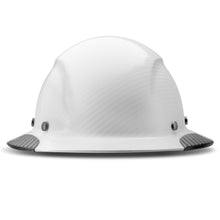 Load image into Gallery viewer, DAX White Carbon Full Brim Hard Hat