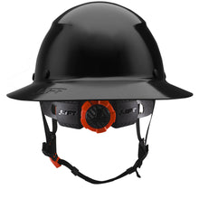 Load image into Gallery viewer, DAX Full Brim Hard Hat with Mips - Black