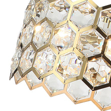 Carregar imagem no visualizador da galeria, 13 Inch Modern Golden 3-Light Island Pendant Lighting for Living Room