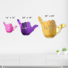 Carregar imagem no visualizador da galeria, Hang Loose Hand Silhouette Mirror