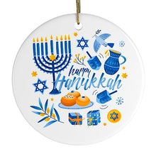 Carregar imagem no visualizador da galeria, Happy Hanukkah Ornament