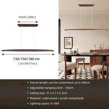 Carregar imagem no visualizador da galeria, Nogy Ki-Line Hanging Lamp – Dimmable LED with Remote Control & Adjustable Color Temperature
