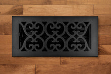 Cargar imagen en el visor de la galería, Cast Iron Heirloom Vent Covers - Black