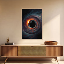 Carregar imagem no visualizador da galeria, Eye Of the Storm, Galaxy art, framed canvas print, unique space decor