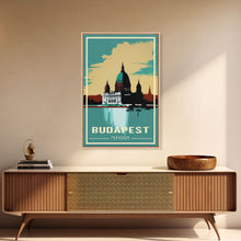Carregar imagem no visualizador da galeria, Budapest, Hungary, European Wall Art, City Wall Art, Travel Wall Print, Travel Poster, Travel Artwork, Travel Wall Art, Canvas Wall Print