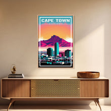 Carregar imagem no visualizador da galeria, Cape Town, South Africa Wall Art, Africa Travel Poster, Travel Wall Print, Travel Poster, Travel Wall Art, Canvas Wall Print