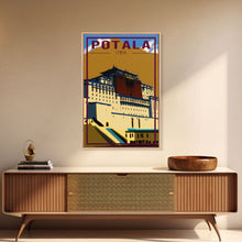 Load image into Gallery viewer, Potala Palace Wall Art, China Poster, Tibet Wall Print, Asia Wall Art, Travel Wall Print, Travel Poster, Travel Wall Art, Canvas Wall Print