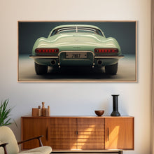 Carregar imagem no visualizador da galeria, Automotive Art, Classic Car Wall Art, Car Print, Panoramic Art, Wall Art, Canvas Art, Landscape Art, Landscape Print, Car Lover Gift, Office