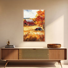 Load image into Gallery viewer, Colorful Surfboards With Christmas Wreaths Framed Canvas Print Beach Christmas Decor Best Gift Coastal Holiday Art Christmas Wall Art