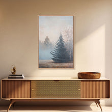 Carregar imagem no visualizador da galeria, Canvas Print of an Autumn Tree on a Serene Path, Fall Wall Art, Best Gift Idea, Seasonal Decor, Modern Farmhouse, Autumn Landscape Art