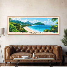 Load image into Gallery viewer, Anse Intendance, Seychelles Panoramic Print, Vacation Gift, Seychelles Wall Art, Vacation Wall Art, Vacatation Memories, Beach Decor, Beach Or Lakehouse Art