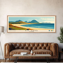 Load image into Gallery viewer, Big Sand, Scotland Panoramic Print, Vacation Gift, Scotland Wall Art, Vacation Wall Art, Vacatation Memories, Beach Decor, Beach Or Lakehouse Art