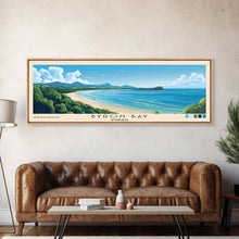 Carregar imagem no visualizador da galeria, Byron Bay, Australia Panoramic Print, Vacation Gift, Australia Wall Art, Vacation Wall Art, Vacatation Memories, Beach Decor, Beach Or Lakehouse Art