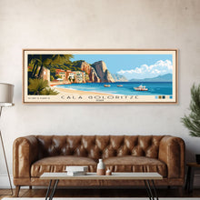 Carregar imagem no visualizador da galeria, Cala Goloritzé, Italy Panoramic Print, Vacation Gift, Italy Wall Art, Vacation Wall Art, Vacatation Memories, Beach Decor, Beach Or Lakehouse Art