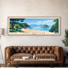 Carregar imagem no visualizador da galeria, Cape Maclear, Malawi Panoramic Print, Vacation Gift, Malawi Wall Art, Beach Painting, Beach Decor, Beach Or Lakehouse Art