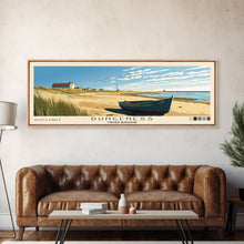 Load image into Gallery viewer, Dungeness, United Kingdom Panoramic Print, Vacation Gift, United Kingdom Wall Art, Beach Painting, Beach Decor, Beach Or Lakehouse Art