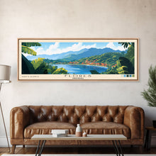 Carregar imagem no visualizador da galeria, Flores, Indonesia Panoramic Beach Print, Vacation Gift, Indonesia Wall Art, Beach Painting, Beach Decor, Beach Painting