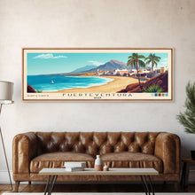 Cargar imagen en el visor de la galería, Fuerteventura, Spain Panoramic Print, Vacation Gift, Spain Wall Art, Vacation Wall Art, Vacatation Memories, Beach Decor, Beach Or Lakehouse Art