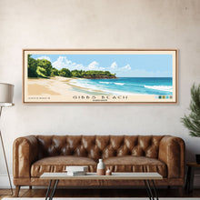 Carregar imagem no visualizador da galeria, Gibbs Beach, Barbados Panoramic Beach Print, Vacation Gift, Barbados Wall Art, Beach Painting, Beach Decor, Beach Painting