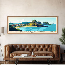 Carregar imagem no visualizador da galeria, Glénan Islands, France Panoramic Print, Vacation Gift, France Wall Art, Vacation Wall Art, Vacatation Memories, Beach Decor, Beach Or Lakehouse Art