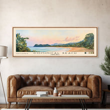Load image into Gallery viewer, Dominical Beach, Costa Rica Watercolor Beach Print, Vacation Gift, Costa Rica Wall Art, Beach Painting, Beach Decor, Beach Painting
