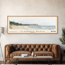 Load image into Gallery viewer, Flaherty Beach, Australia Watercolor Print, Vacation Gift, Australia Wall Art, Beach Painting, Beach Decor, Large Wall Art, Wood Frame Art