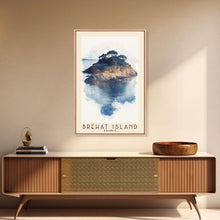 Load image into Gallery viewer, Bréhat Island, France Watercolor Beach Print, Vacation Gift, France Wall Art, Beach Painting, Beach Decor, Beach Painting