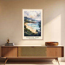 Load image into Gallery viewer, Coffee Bay, South Africa Watercolor Beach Print, Vacation Gift, South Africa Wall Art, Beach Painting, Beach Decor, Beach Painting